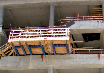 BCR Zusatzmittel zur Verbesserung der Eigenschaften von Beton, Baustelle